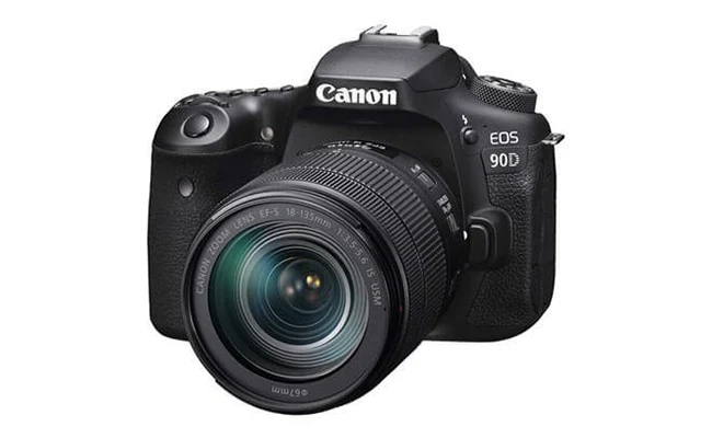 دوربین کانن EOS 90D با لنز 18-135 میلی‌متر IS USM