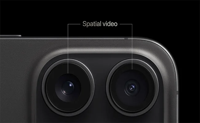 قابلیت Spatial Video دوربین آیفون ۱۵ پرومکس