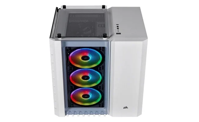 نمای روبرو کیس Crystal Series620X  کورسیر