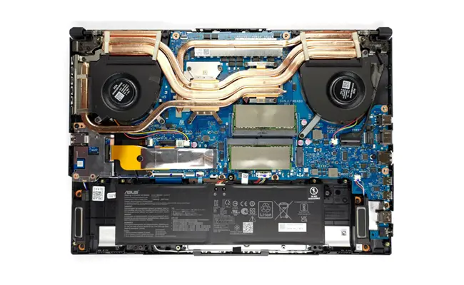 اجزای داخلی لپ تاپ asus tuf gaming a15 fa507rf