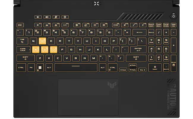 کیبورد و تاچ پد لپ تاپ TUF Gaming F15 FX507VU4-LP058