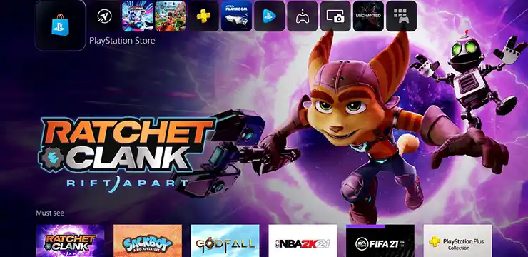 بازی Ratchet and Clank در PS5