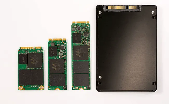 انواع فرم فاکتور SSD