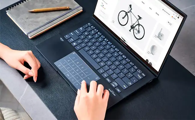 لپ تاپ 14 اینچی ایسوس مدل Zenbook 14 OLED UX3402ZA-KM101W