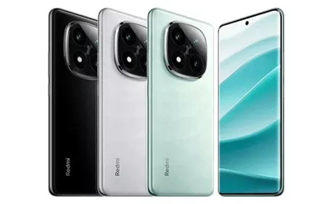 در این عکس تصاویری از گوشی موبایل Redmi Note 14 Pro Plus در رنگ&zwnj;های مختلف نمایش داده شده است.