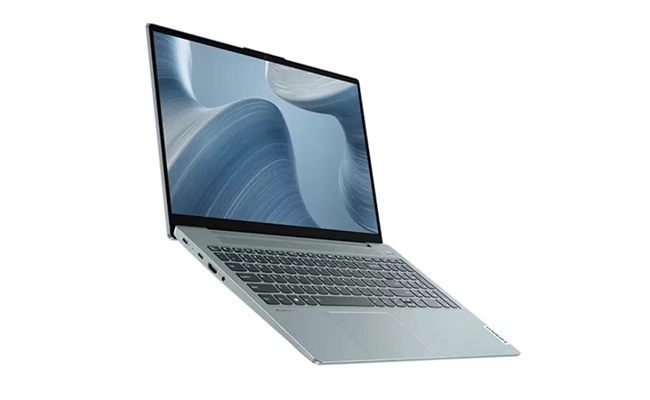 در این عکس یک لپ تاپ IdeaPad 5 15IAL7-82SF00K6PS لنوو نمایش داده شده است.
