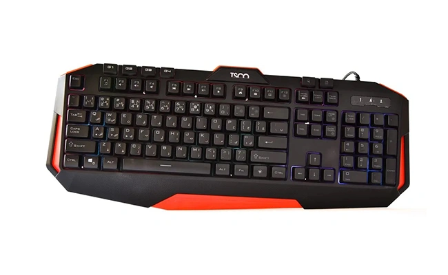 در این عکس یک کیبورد gkm 8205 تسکو نمایش داده شده است.