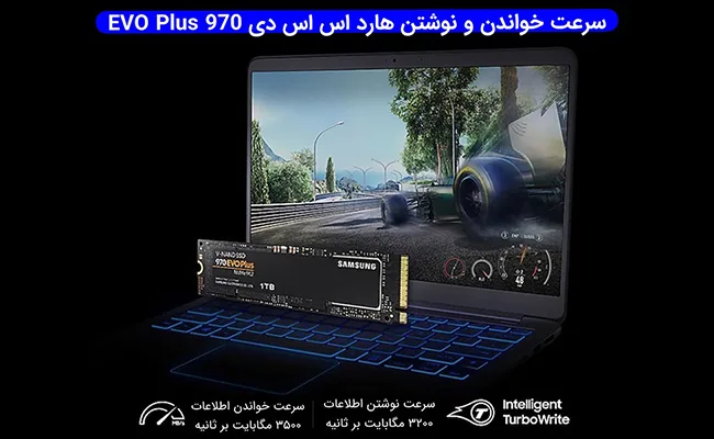 خرید هارد SSD سامسونگ EVO Plus با ظرفیت 500 گیگابایت