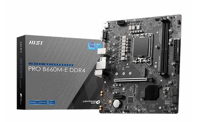 مادربرد ام اس آی مدل MSI PRO B660M-E DDR4
