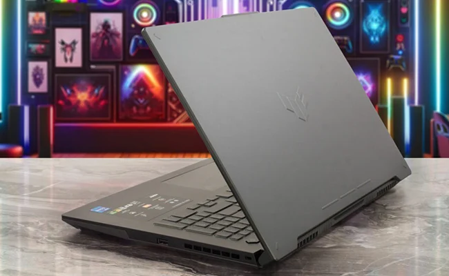 پشت لپ تاپ ایسوس TUF Gaming F17 FX707VV-HX125