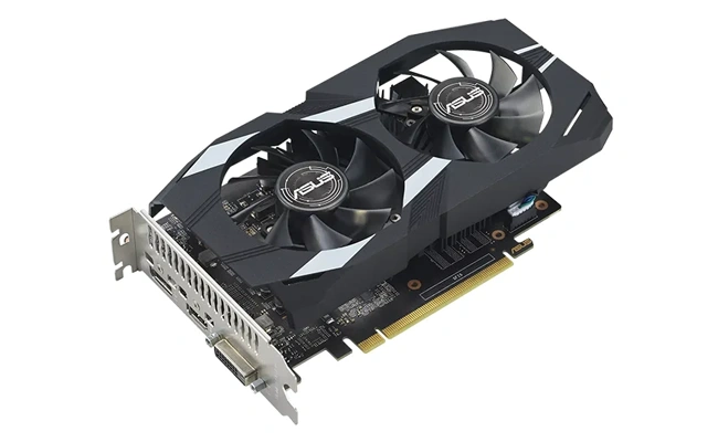 کارت گرافیک Dual GeForce GTX 1650 OC Edition 4GB GDDR6 EVO