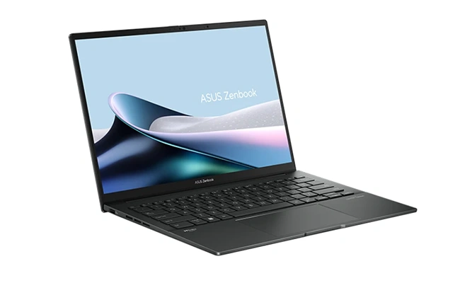 عکس لپ تاپ Zenbook 14 OLED Q425MA-U71TB نما از روبه‌رو