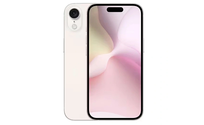 در این عکس یک گوشی موبایل iPhone SE 4 (2025) اپل نمایش داده شده است.