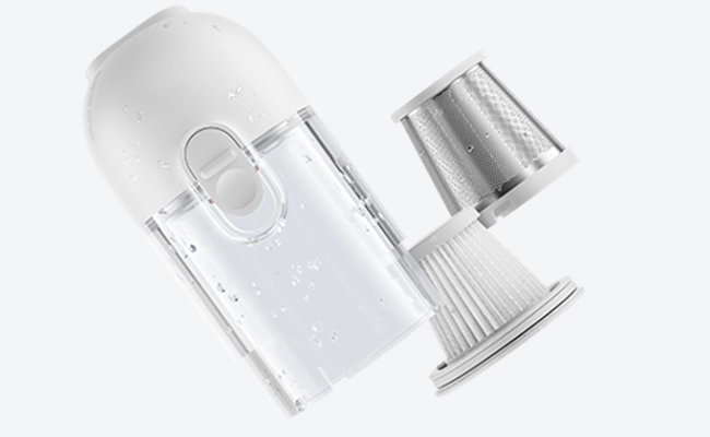 در این عکس فیلترهای جارو شارژی قابل حمل SSXCQ01XY Xiaomi Mijia نمایش داده شده است.
