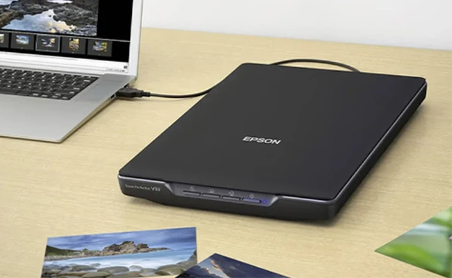 اتصالات اسکنر اتصال اسکنر به لپ تاپ از طریق کابل و پورت USB