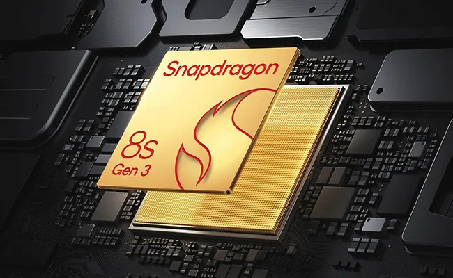 در این عکس تصویر شماتیکی برای نمایش پردازنده Snapdragon&reg; 8s Gen 3 شیائومی پد 7 پرو نشان داده شده است.
