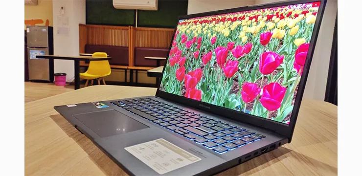 لپ تاپ ایسوس ویووبوک پرو 15 با تصویر صفحه نمایش گل