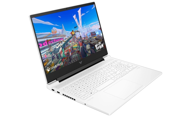 تصویر لپ‌تاپ HP Victus R1041NE با نمایشگر 16.1 اینچی نما از بغل