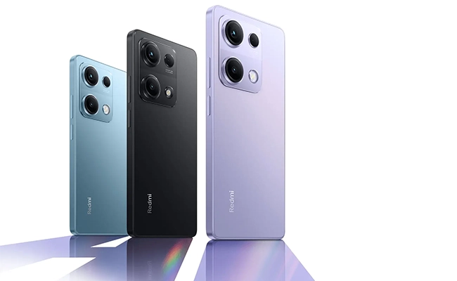  تنوع رنگی گوشی موبایل شیائومی redmi note 14s