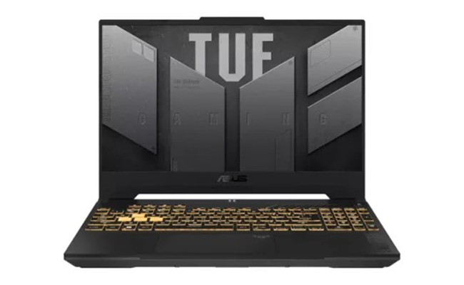 لپ تاپ TUF Gaming F17 FX707VV-HX451 ایسوس  نما از روبه‌رو