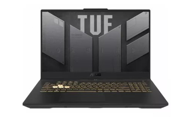 لپ تاپ TUF Gaming F17 FX707ZC4-HX038 ایسوس نما از روبه‌رو