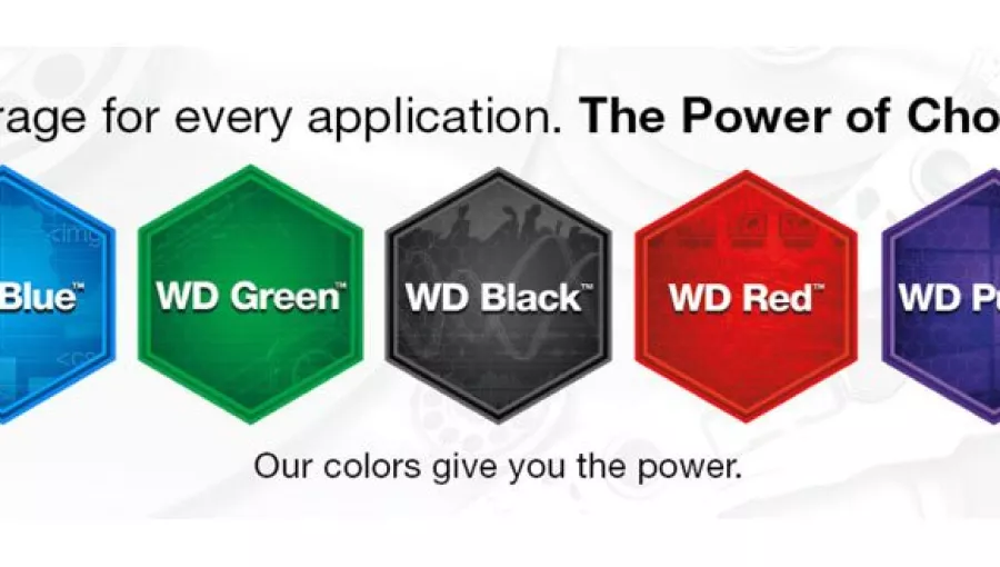 نقد و بررسی هارد دیسک وسترن دیجیتال و تفاوت رنگ بندی آنها