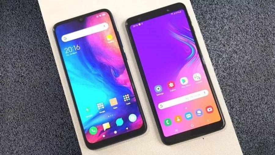 مقایسه شیائومی ردمی نوت 7 با سامسونگ A7 2018