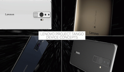 Lenovo و Google، شرکای پروژه تلفن هوشمند Tango