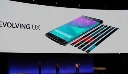 سامسونگ محصولات Galaxy Note Edge را رونمایی کرد