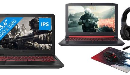 مقایسه ی لپ تاپ Acer Nitro 5 AN515 51 و Asus FX504GD