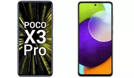 مقایسه گوشی شیائومی POCO X3 PRO و سامسونگ Galaxy A52