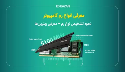انواع رم برای کامپیوتر (بررسی و مقایسه SRAM و DRAM )