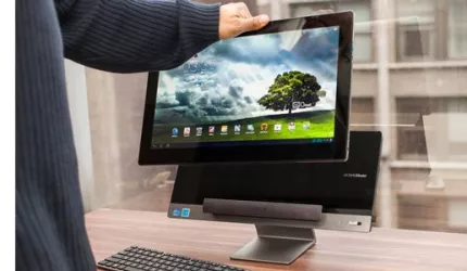 بررسی کامپیوتر بدون کیس ASUS Transformer All in One P1801: زیبا و چندکاره