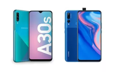 مقایسه گلکسی A30s با هوآوی Y9 Prime 2019