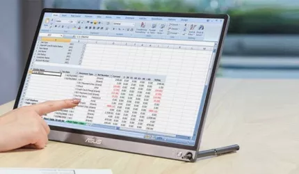 ایسوس از مانیتور ZenScreen MB16ACE رونمایی کرد | سبک ترین مانیتور قابل حمل بازار