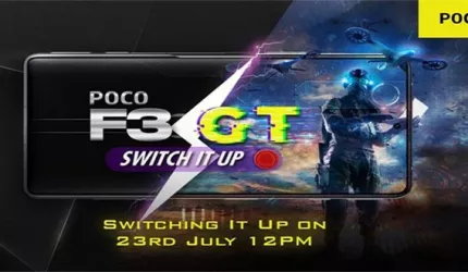 گوشی Poco F3 GT شیائومی با پردازنده دایمنسیتی 1200 معرفی شد