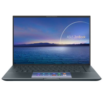 لپ تاپ UX435EG-K9532W ایسوس i5 8GB زنبوک از زاویه رو به رو