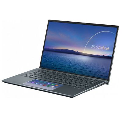 لپ تاپ ایسوس ZenBook 14 UX435EG از زاویه بغل