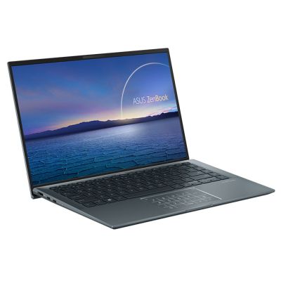 لپ تاپ ایسوس ZenBook 14 UX435EG از زاویه بغل-2