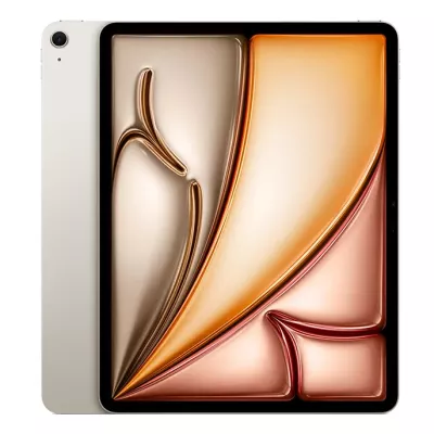 رنگ طلایی تبلت اپل iPad Air 6th 13 2024 WiFi ظرفیت 256 گیگابایت رم 8 گیگابایت