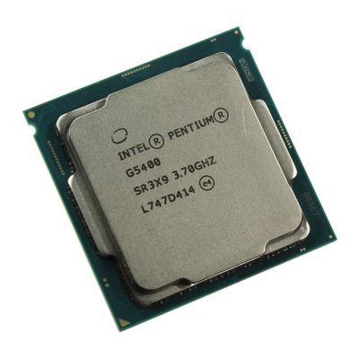 پردازنده G5400 اینتل Pentium Gold سری کافی لیک بدون جعبه از نمای بغل