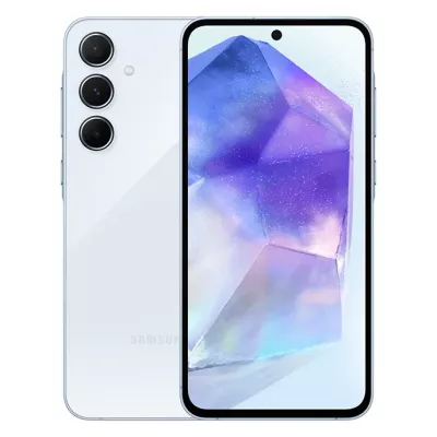 رنگ سفید گوشی موبایل سامسونگ Galaxy A55 ظرفیت 128 گیگابایت رم 8 گیگابایت
