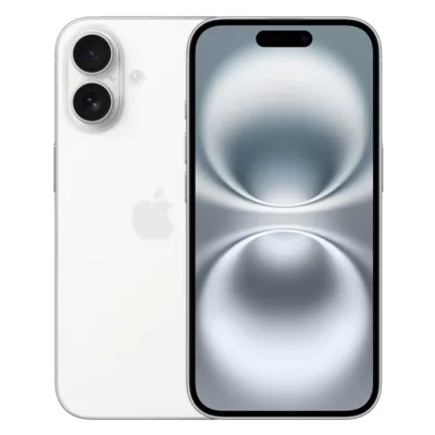 رنگ سفید گوشی موبایل iPhone 16 ظرفیت 128 گیگابایت رم 8 گیگابایت