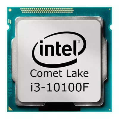پردازنده 10100F اینتل i3 سری Comet Lake Box از رو به رو