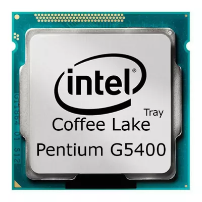 پردازنده G5400 اینتل Pentium Gold سری Coffee Lake بدون جعبه از روبرو