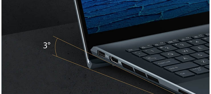 طراحی و کیفیت ساخت لپ تاپ Asus Zenbook Pro 15 UX535