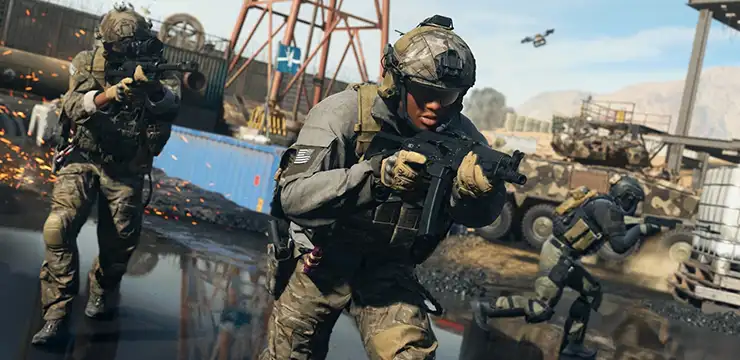 صحنه ای از بازی Call Of Duty