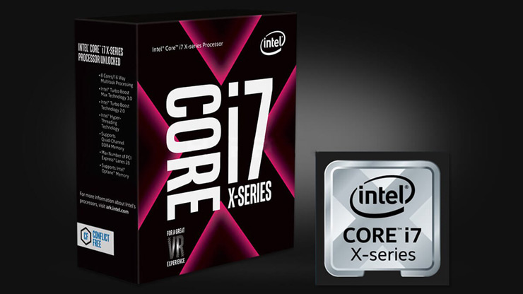 مشخصات فنی پردازنده Intel core i7 7800x