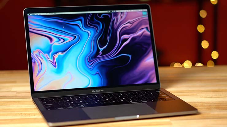 لپ‌تاپ Apple MacBook Pro 2018 با صفحه‌نمایش 13 اینچی