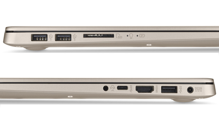 پورت ها و اتصالات در لپ تاپ ایسوس  S15 S510UQ